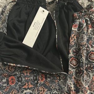 DREW Navy Medallion Sleeveless Tiered Maxi Dress NWT in Medium